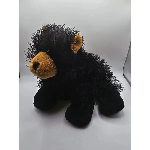 Ganz Webkinz Black Bear Plush Stuffed Animal Retired No Code HM004 - Picture 1 of 5